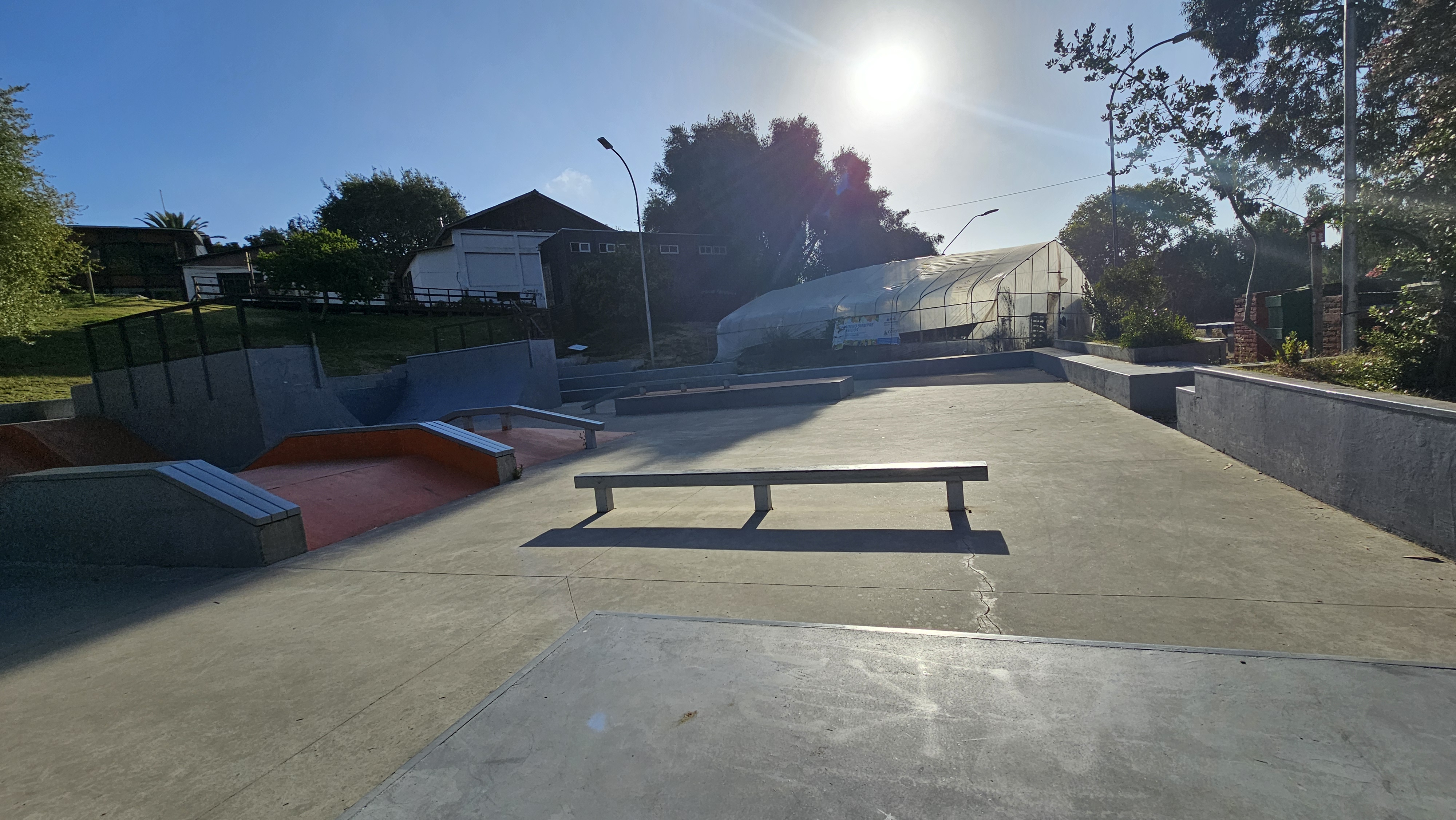 Fotografía del skatepark
